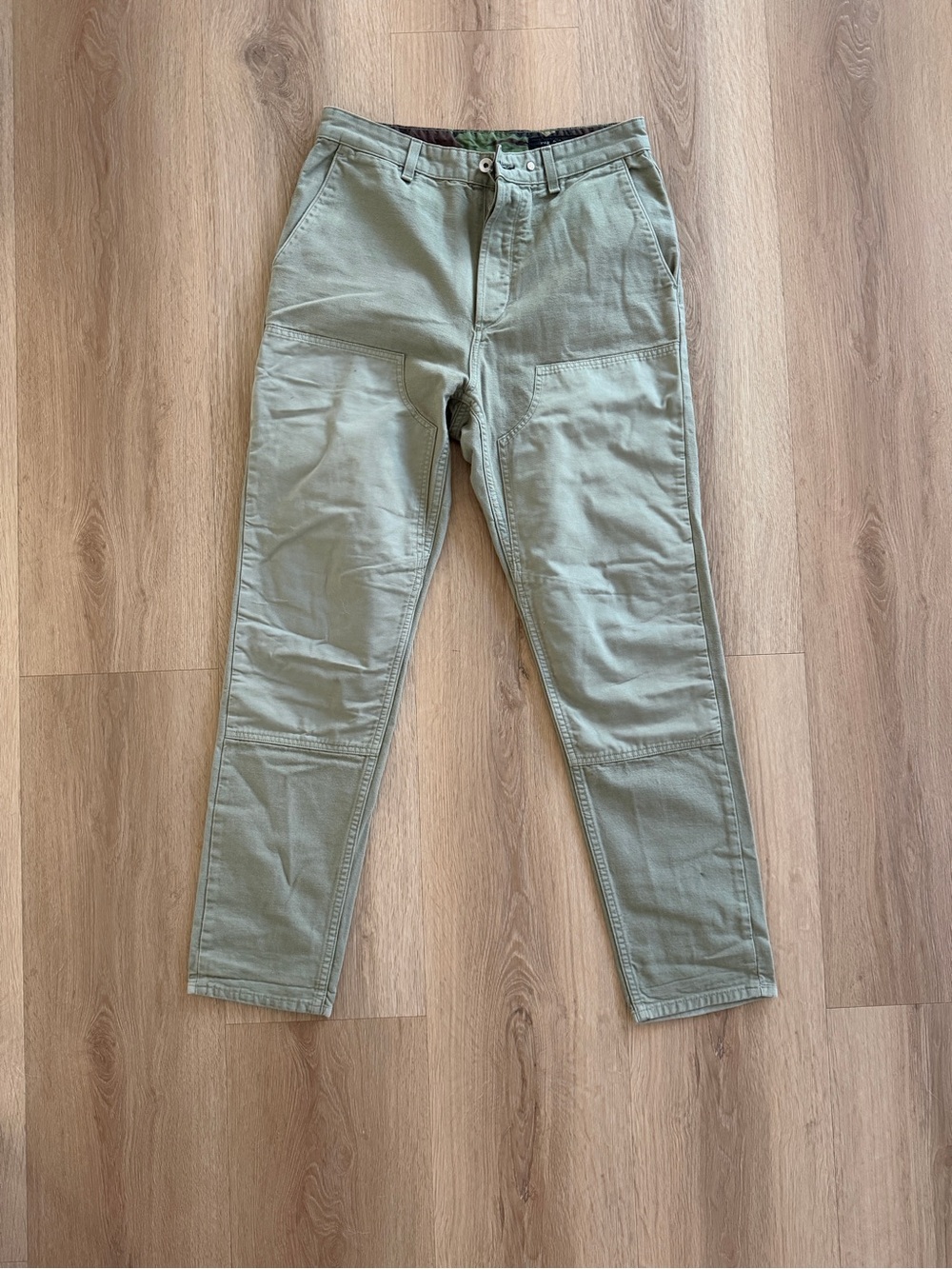 rag & bone Olive Green Utility Cargo Pants